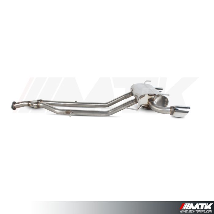 Catback Scorpion avec tube intermediaire Nissan 370Z