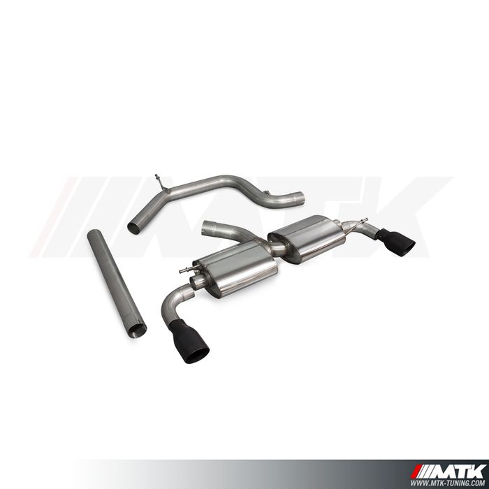 Catback Scorpion  avec tube intermediaire Volkswagen Golf 6 Gti