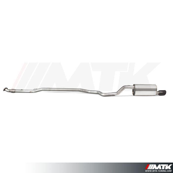 Catback Scorpion  avec tube intermediaire Opel Corsa E 1.0 Turbo