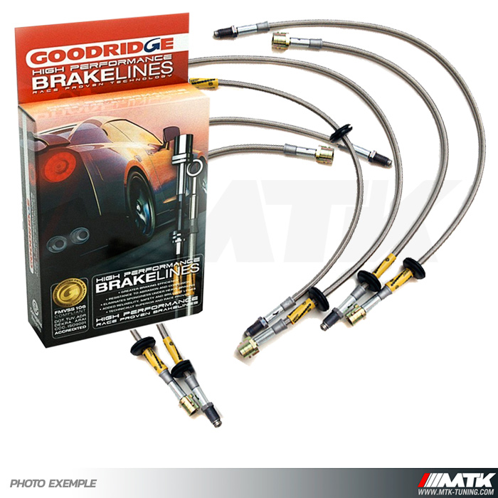 Flexibles de frein Goodridge Renault Megane 4 RS
