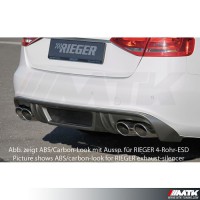 Diffuseur RIEGER Audi A4 S4 B8 Berline, Break