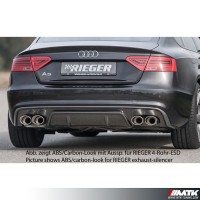 Diffuseur RIEGER Audi A5 B8/B81 Ph1 Sportback