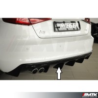 Diffuseur RIEGER Audi A3 8V non S-Line Ph1