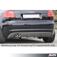 Diffuseur RIEGER Audi A3 8P Sportback