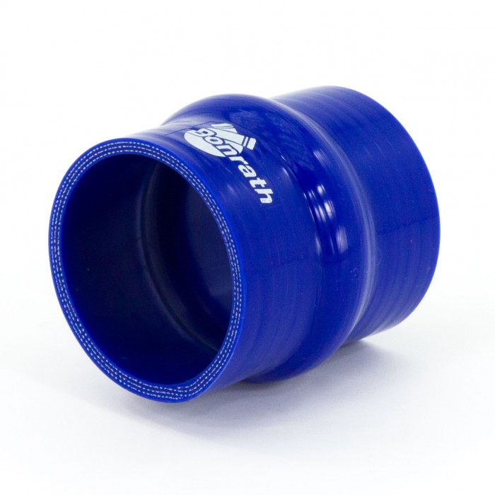 Durite Silicone Bonrath Droite - 76mm De Long, Ø60mm - Bleu Pour Circuit Eau/air
