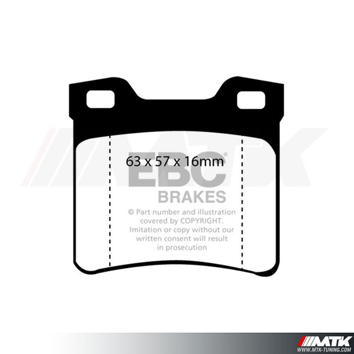 Plaquettes De Frein Arrière MASTER-SPORT Pour PEUGEOT 406 Berline (8B) - Neuf