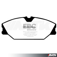 Plaquettes avant EBC Brakes Renault Clio 2 RS