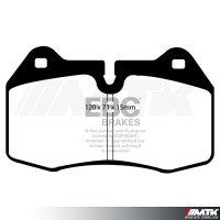Plaquettes avant EBC Brakes Nissan 350Z