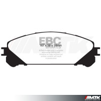 2013 ON EBC Ultimax Avant Plaquettes de frein pour Toyota Rav 4 2.2 TD 2013 ON EBC Ultimax Avant Plaquettes de frein pour Toyota Rav 4 2.2 TD