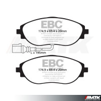 Plaquettes avant EBC Brakes Volkswagen Golf 7 GTI