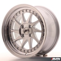Japan Racing JR26 16x8 ET30 Machined Face Silver