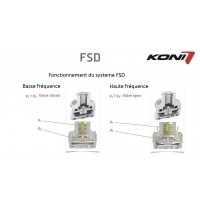 Amortisseur arrière gauche Koni FSD BMW X5 E70