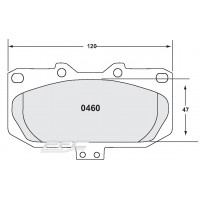 Plaquettes Avant PFC 11 Subaru Impreza GT - WRX