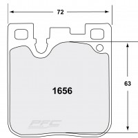 Plaquettes Arrière PFC 11 BMW M135i - M140i F20 - F21