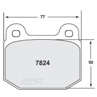 Plaquettes Avant PFC 11 Lotus Elise