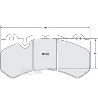 Plaquettes Avant PFC 11 Audi RS6 (C6)