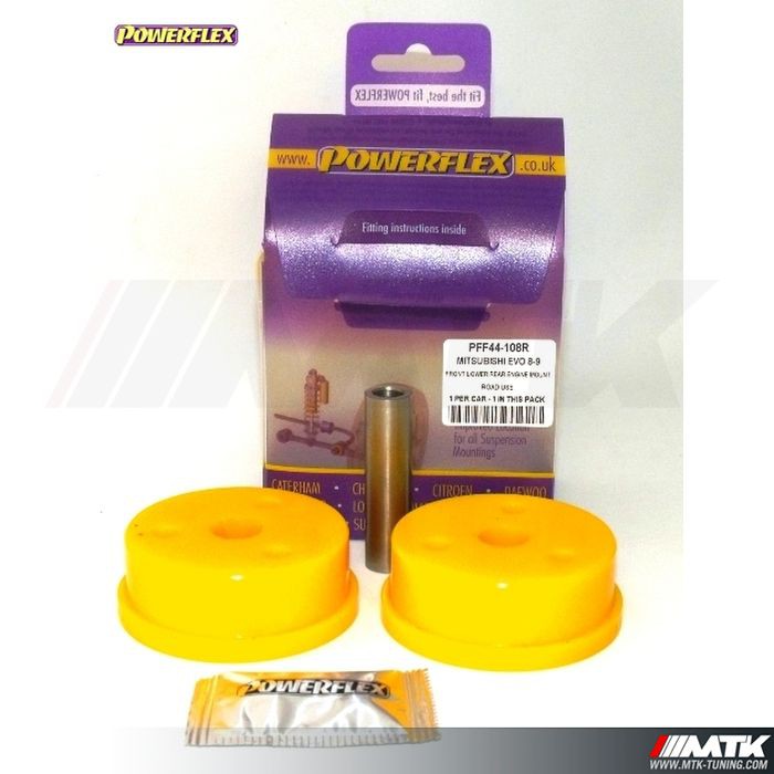 Powerflex Moteur Support Avant Inférieure Bush Pour Mitsubishi Lancer Evo 4 5 /& 6 RS//GSR