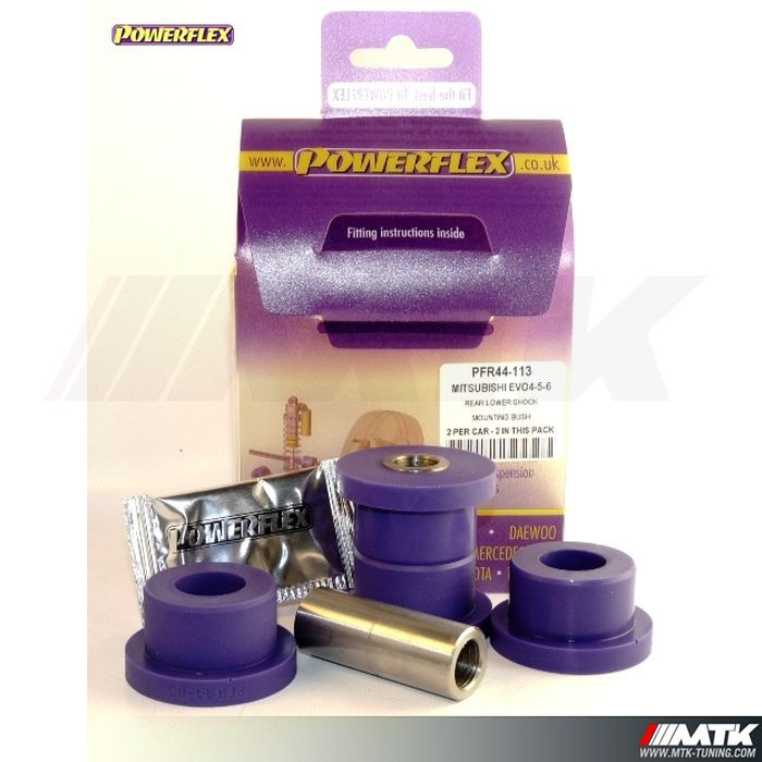 Powerflex Moteur Support Avant Inférieure Bush Pour Mitsubishi Lancer Evo 4 5 /& 6 RS//GSR