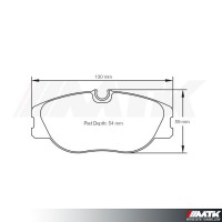 Plaquettes Racing Pagid Jaune RSL 1702