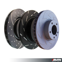 1.8 TFSI 1.8 TFSI b8 Ebc Black Dash Disc Disque De Frein HA aussi pour audi a4 8k2