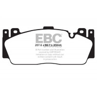 Plaquettes avant EBC Brakes Bmw M5 F10
