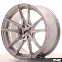 Jante Japan Racing JR21 Silver Machined 17X8 ET35