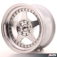 Jante Japan Racing JR6 Silver Machined 15X8 ET5