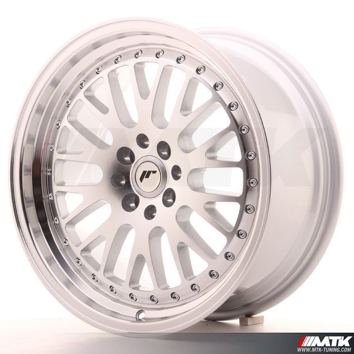 Jante Japan Racing JR10 Silver Machined 17X8 ET20