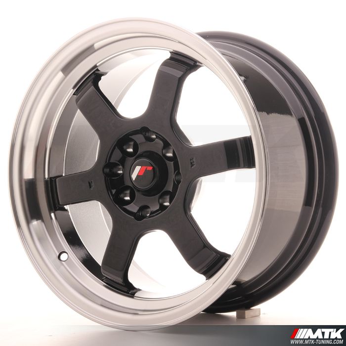 Jante Japan Racing JR12 Noir 16X8 ET15