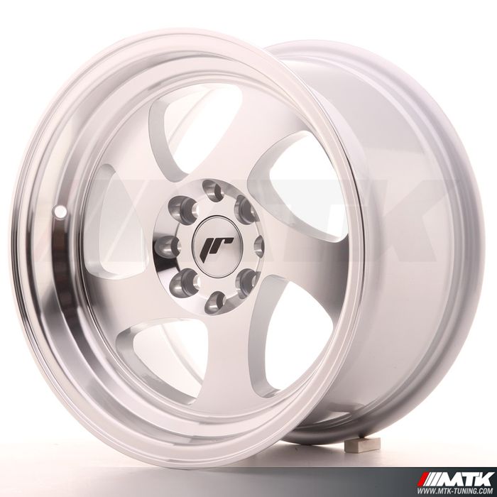 Jante Japan Racing JR15 Silver Machined 15X8 ET20