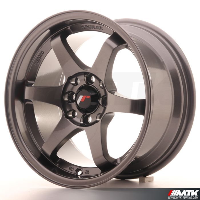 Jante Japan Racing JR3 Gun metal 15X8 ET25