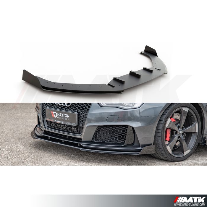 Lame avant Maxton + Flaps Audi Rs3 8V Sportback