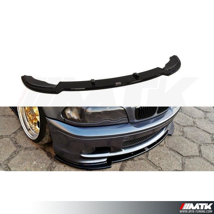 Lame avant Maxton Bmw 3 E46 Coupe Pack M