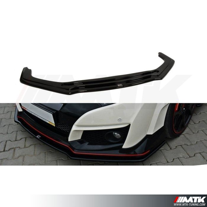 Lame avant Maxton V1 Honda Civic Type R FK2