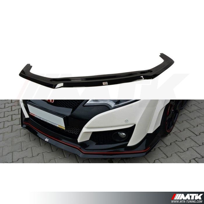 Lame avant Maxton V2 Honda Civic Type R FK2