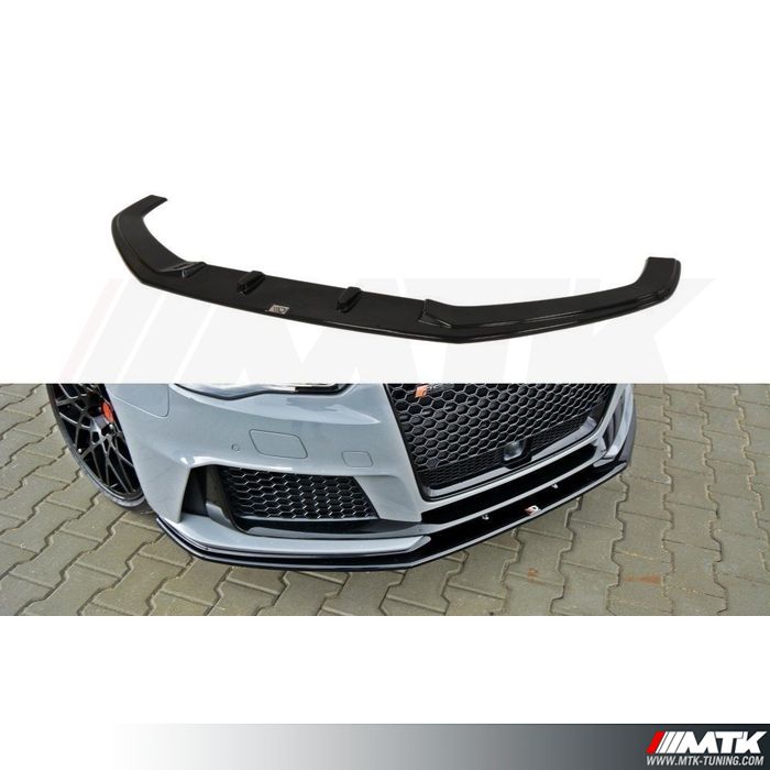 Lame avant Maxton V2 Audi RS3 8V Phase 1 Sportback