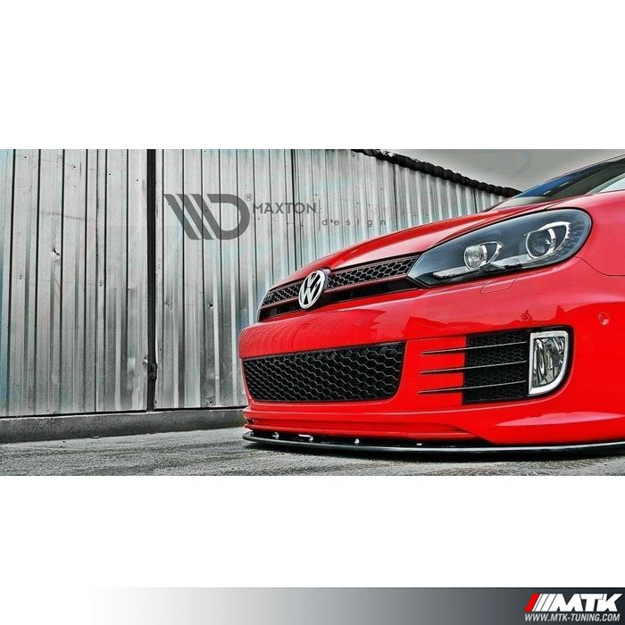 Lame avant Maxton V2 Volkswagen Golf 6 Gti 35