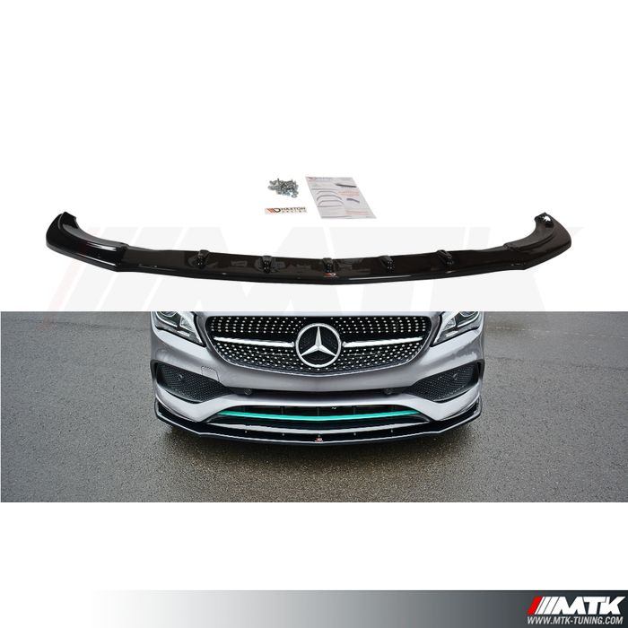 Lame avant Maxton V1 Mercedes-Benz Cla C117 Amg-Line Facelift