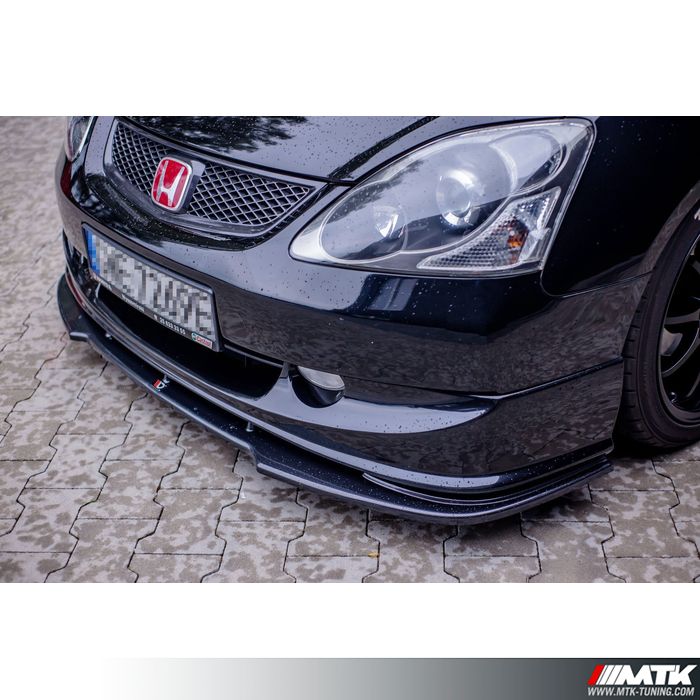 Lame avant Maxton V1 Honda Civic Type R EP3 Ph 2