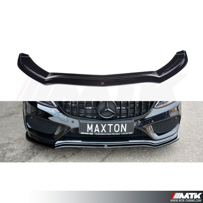 Lame avant Maxton V1 Mercedes- Benz C43 Amg W205