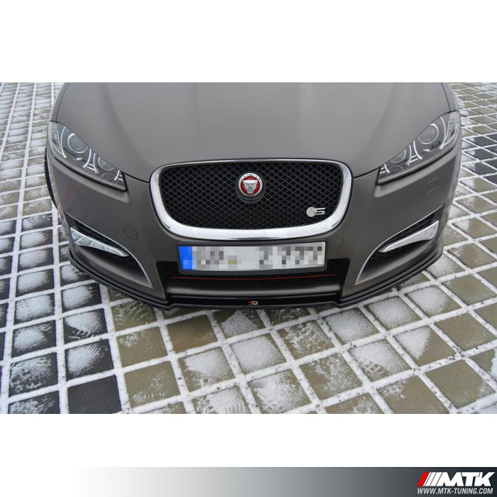 Lame avant Maxton Jaguar Xf X250 Mk1 Sportbrake S-Pack