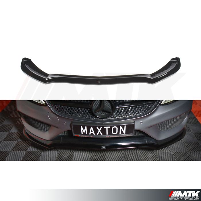 Lame avant Maxton V1 Mercedes- Benz Classe C W205 Coupe Amg-Line