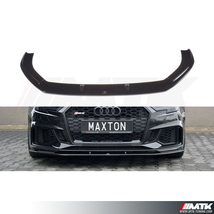 Lame avant Maxton V1 Audi Rs3 8V Sportback