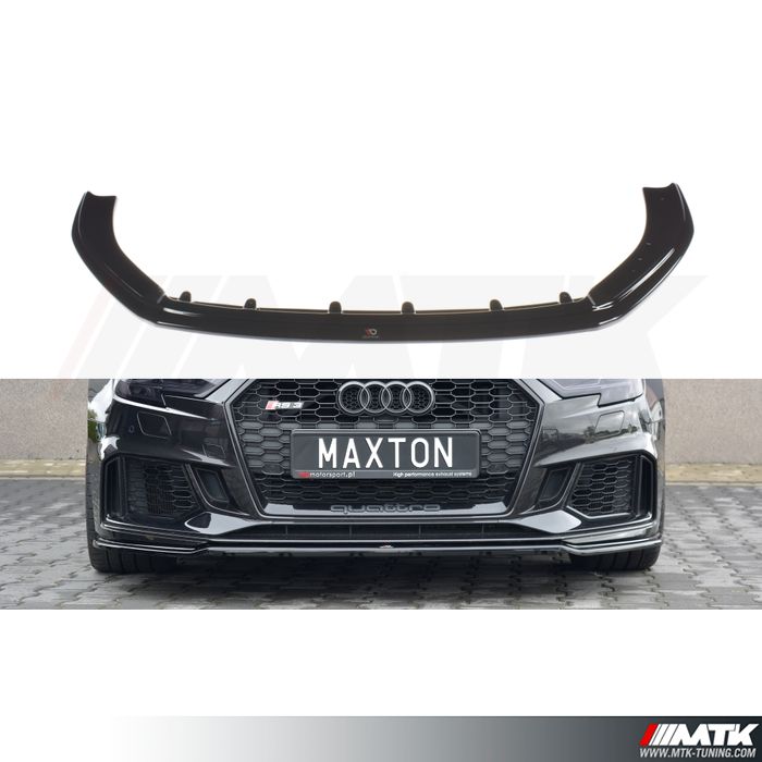 Lame avant Maxton V2 Audi Rs3 8V Sportback