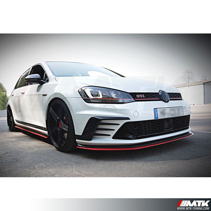 Lame avant Maxton Volkswagen Golf 7 Gti Clubsport