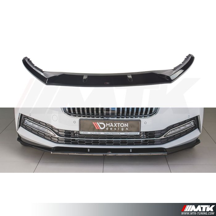 Lame avant Maxton V2 Skoda Superb 3 Phase 2