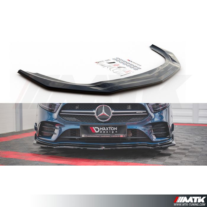 Lame avant Maxton V1 Mercedes A35 Amg W177