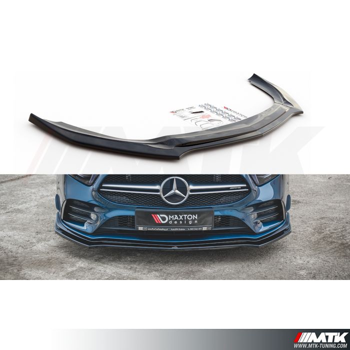 Lame avant Maxton V2 Mercedes A35 Amg W177