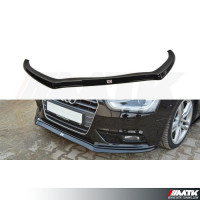 Pour Audi a4 b8 8k Avant Seuil métal tranchants Couvercle Noir