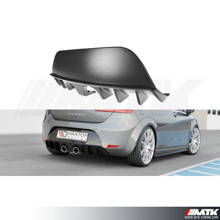 Car Lux Tapis de sol pour Seat Leon 2 1P Sport Noir